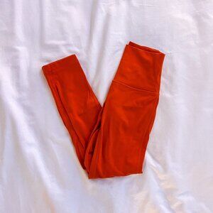 Lululemon Align™ High-Rise Crop 23" Orange leggings